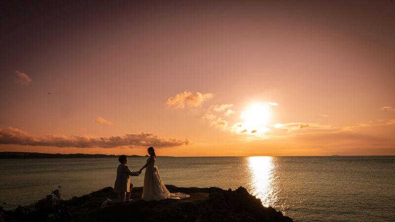 「まるで結婚式のようなチャペルセレモニーフォト」★ムーンビーチ編★