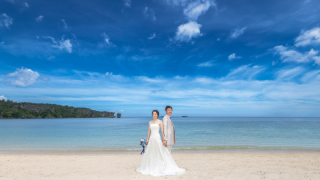 2月まで7.7万円【安心の衣裳追加料金なし！おんなそんビーチフォト】補正2万円付