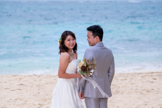 お客様の撮影レポート【ムーンビーチプレミアム アルバムパッケージ】★結婚記念