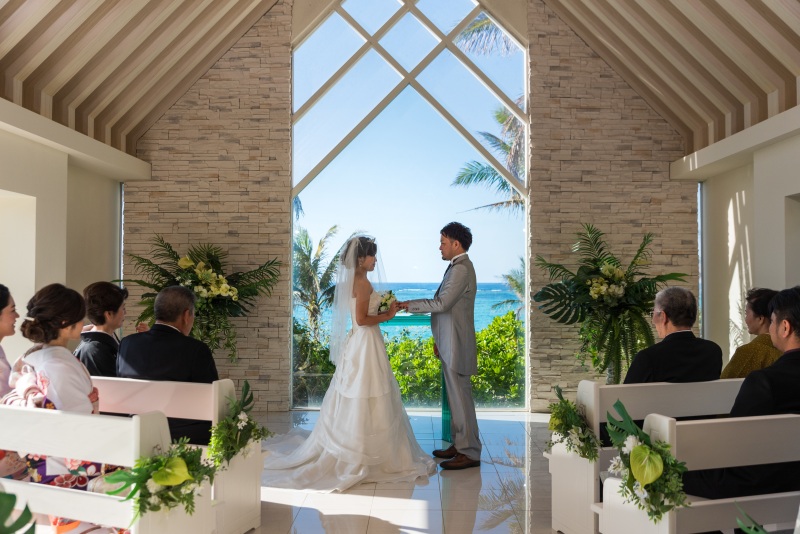 結婚式の代わりの記念に「チャペルセレモニーフォト」⑧