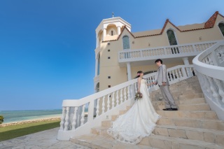 「まるで結婚式のようなチャペルセレモニーフォト」★リザンシーパーク編★