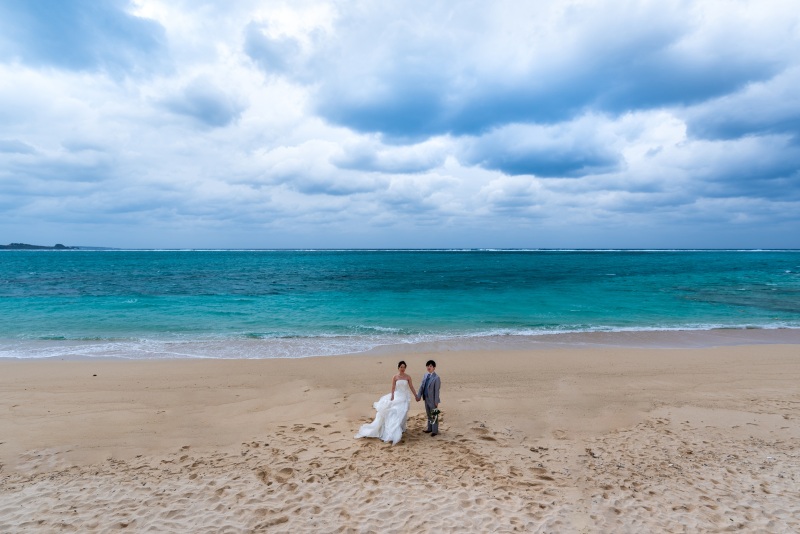 お客様の撮影レポート【ムーンビーチ＆チャペルプレミアムフォトプラン】★結婚記念