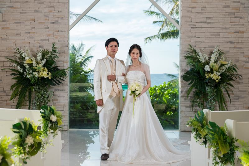 結婚式の代わりの記念に「チャペルセレモニーフォト」⑨