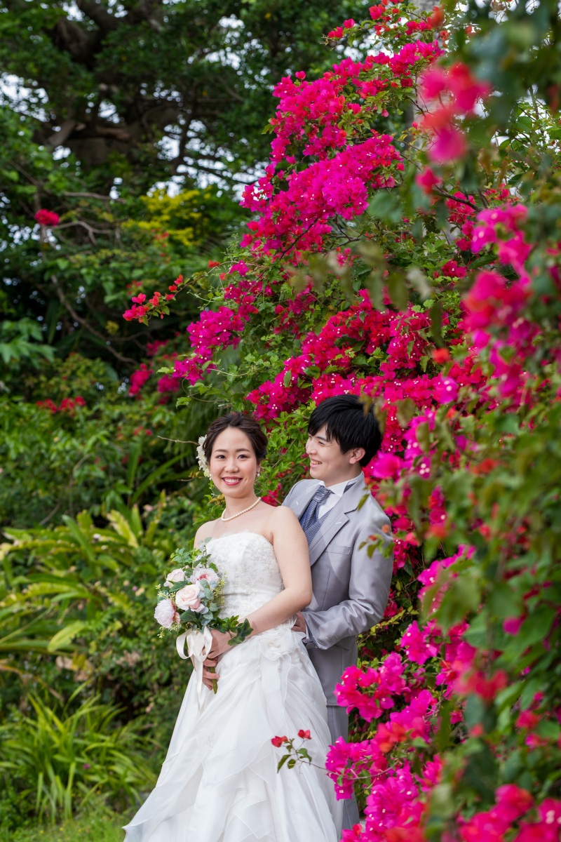 お客様の撮影レポート【ムーンビーチ＆チャペルプレミアムフォトプラン】★結婚記念