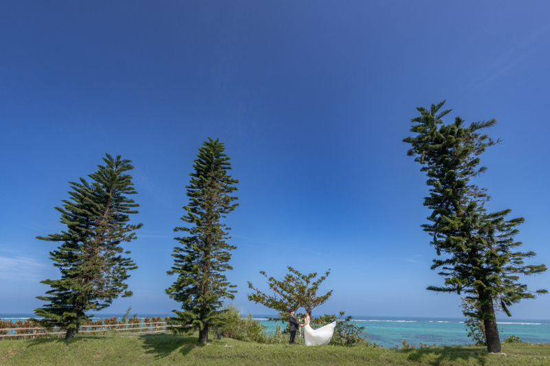 おすすめ贅沢プラン【ドレスでビーチフォト@沖縄+和装@京都下鴨神社】