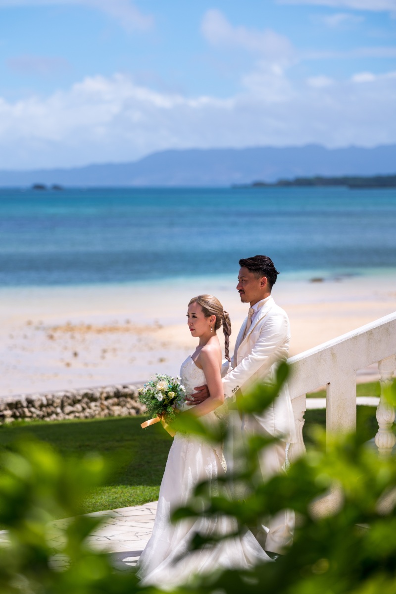 結婚式のように「チャペルセレモニーフォト」★リザンシーパーク編