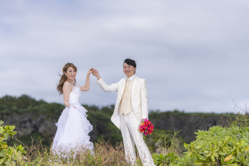 お客様の撮影レポート【おんなそんビーチフォトアルバムパッケージ】