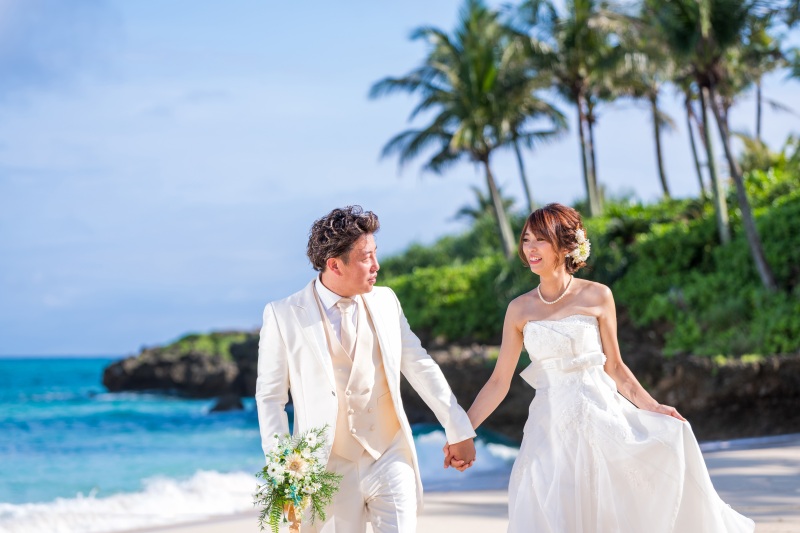 お客様の撮影レポート【ムーンビーチプレミアム アルバムパッケージ】★結婚記念