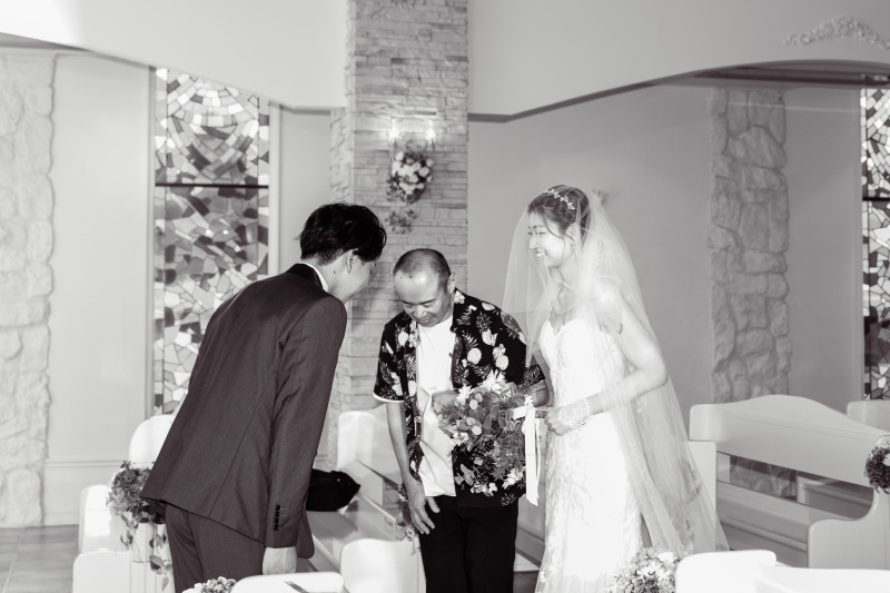 「まるで結婚式のようなチャペルセレモニーフォト」★リザンシーパーク編★