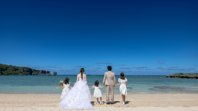 衣裳追加料金なし！4月特定日【おんなそんビーチSPL 8万円】OP2.5万円分付