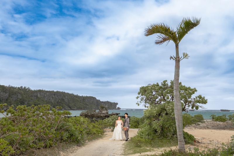 2月まで7.7万円【安心の衣裳追加料金なし!おんなそんビーチフォト】補正2万円付