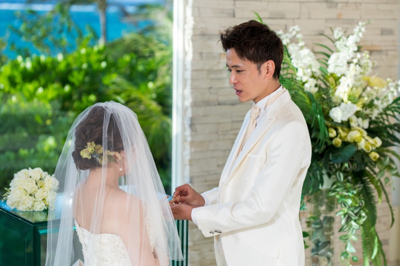 結婚式の代わりの記念に「チャペルセレモニーフォト」⑦