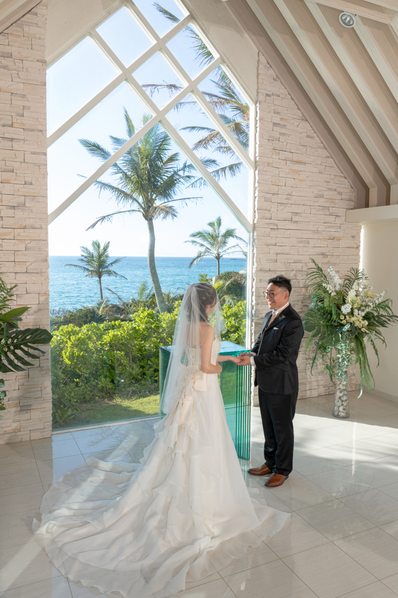 5/9～6/21撮影限定【結婚式のようなチャペル＆ビーチプラン99,880円】