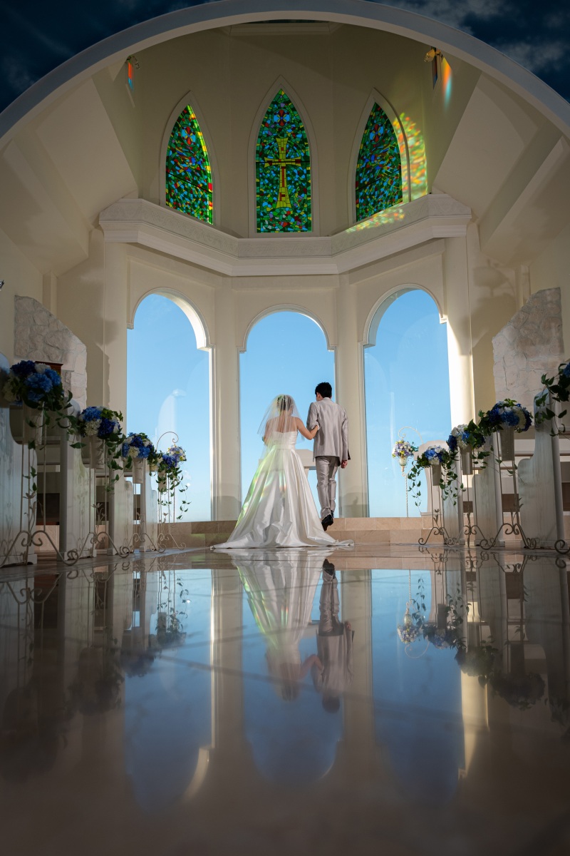 3月＆5/9～6/21撮影【結婚式のようなチャペル＆ビーチプラン99,880円】