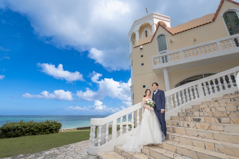 「まるで結婚式のようなチャペルセレモニーフォト」★リザンシーパーク編★