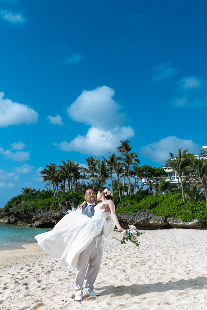 お客様の撮影レポート【ムーンビーチプレミアム アルバムパッケージ】★結婚記念