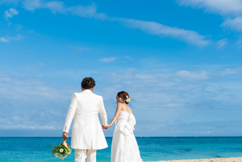 お客様の撮影レポート【ムーンビーチプレミアム アルバムパッケージ】★結婚記念