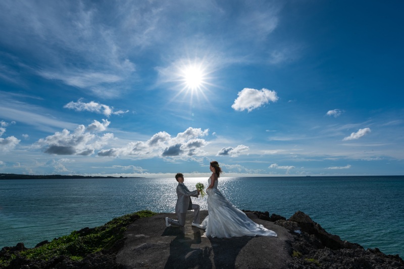 お客様の撮影レポート【ムーンビーチプレミアム アルバムパッケージ】★結婚記念