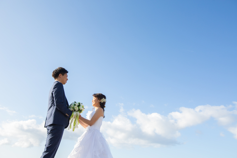 お客様の撮影レポート【ムーンビーチ＆チャペルプレミアムフォト】★家族同行