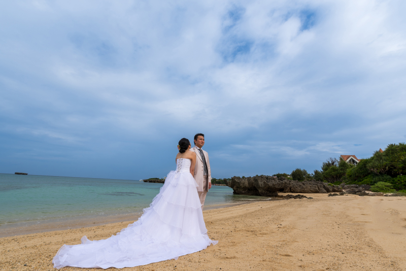 お客様の撮影レポート【おんなそんビーチフォトアルバムパッケージ】★結婚記念