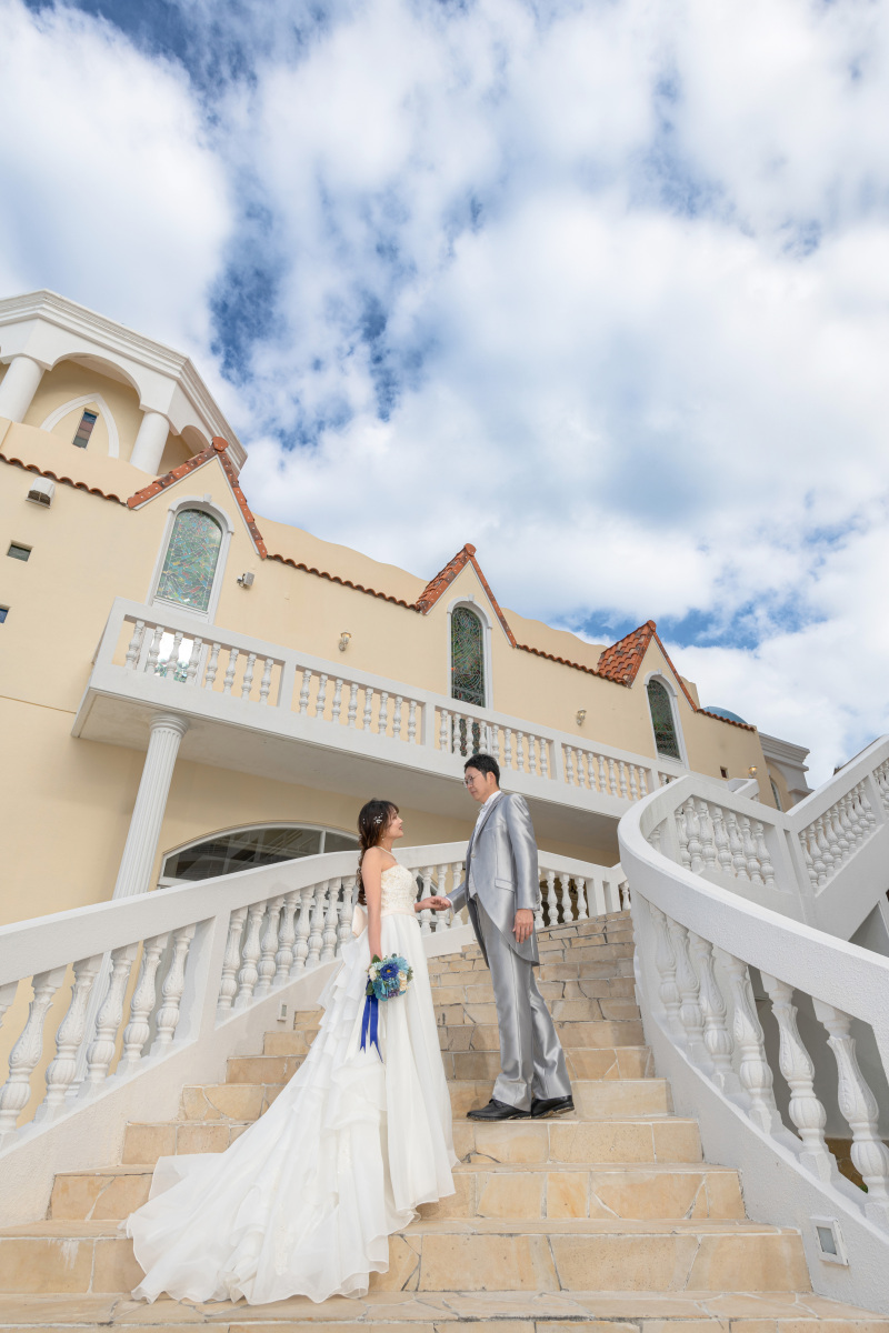 「まるで結婚式のようなチャペルセレモニーフォト」★リザンシーパーク編★