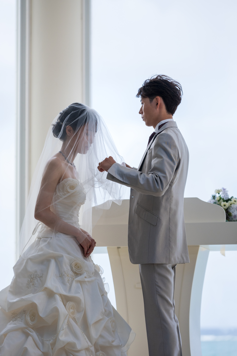 結婚式の代わりの記念に「チャペルセレモニーフォト」③