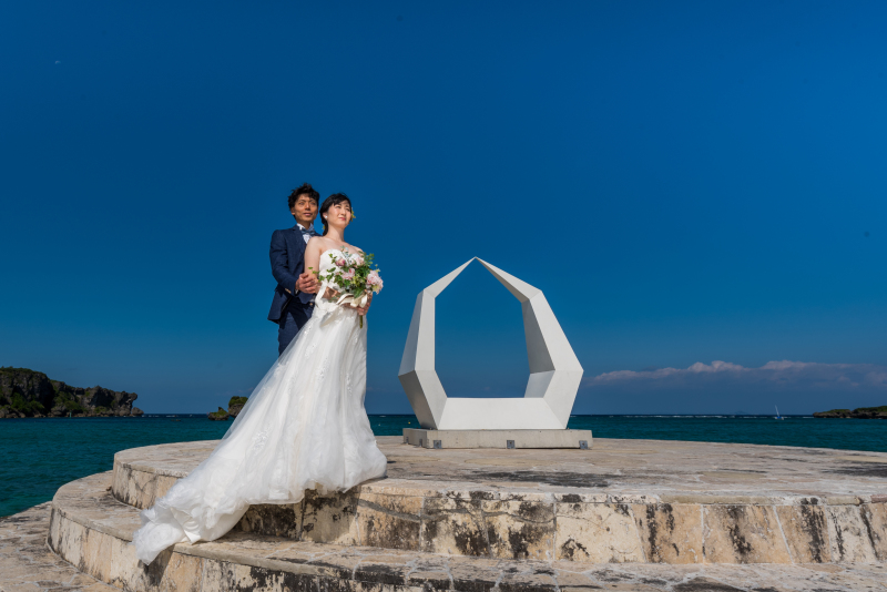 お客様の撮影レポート【おんなそんビーチフォトアルバムパッケージ】★結婚記念