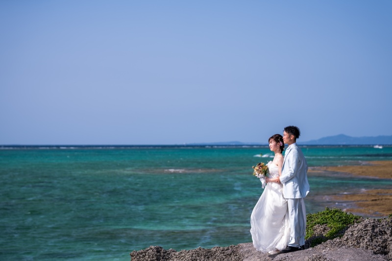 お客様の撮影レポート【ムーンビーチ＆チャペルプレミアムフォトプラン】★結婚記念