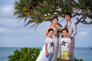 お客様の撮影レポート【おんなそんビーチフォトアルバムパッケージ】★お子様同伴