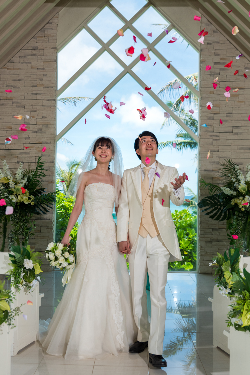 結婚式の代わりの記念に「チャペルセレモニーフォト」⑨