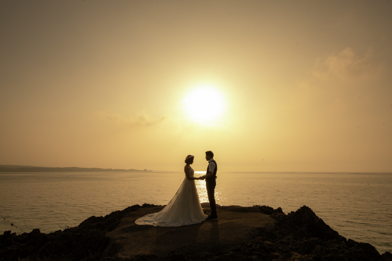 お客様の撮影レポート【ムーンビーチプレミアムフォトプラン】&サンセット撮影