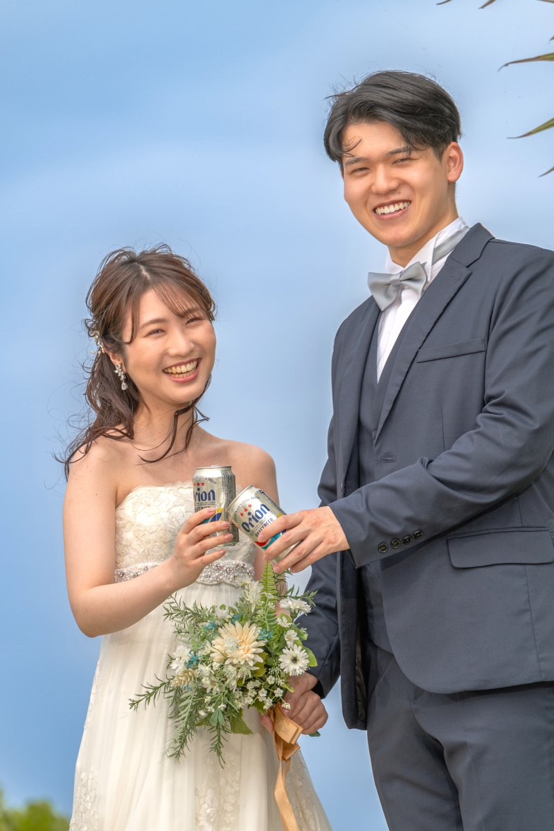 10周年記念【ドローン写真1カット付!おんなそんビーチフォトアルバムパッケージ】