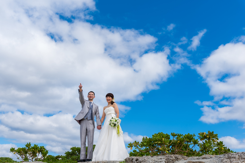 お客様の撮影レポート【おんなそんビーチフォトアルバムパッケージ】★＋私服撮影