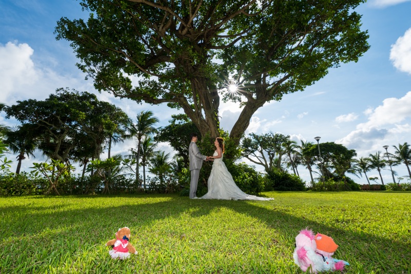 お客様の撮影レポート【ムーンビーチプレミアム アルバムパッケージ】★結婚記念