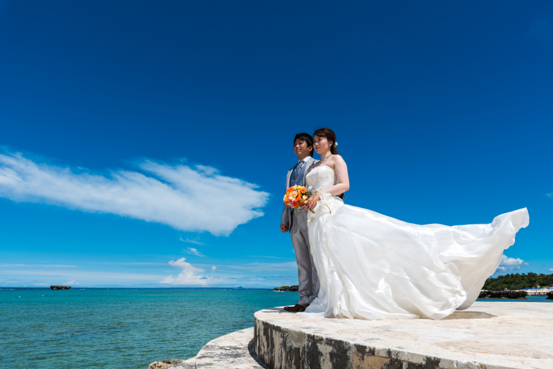 お客様の撮影レポート【おんなそんビーチフォトアルバムパッケージ】