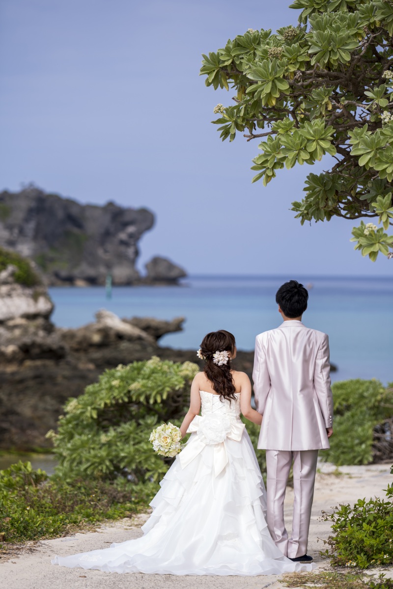 お客様の撮影レポート【おんなそんビーチフォトアルバムパッケージ】