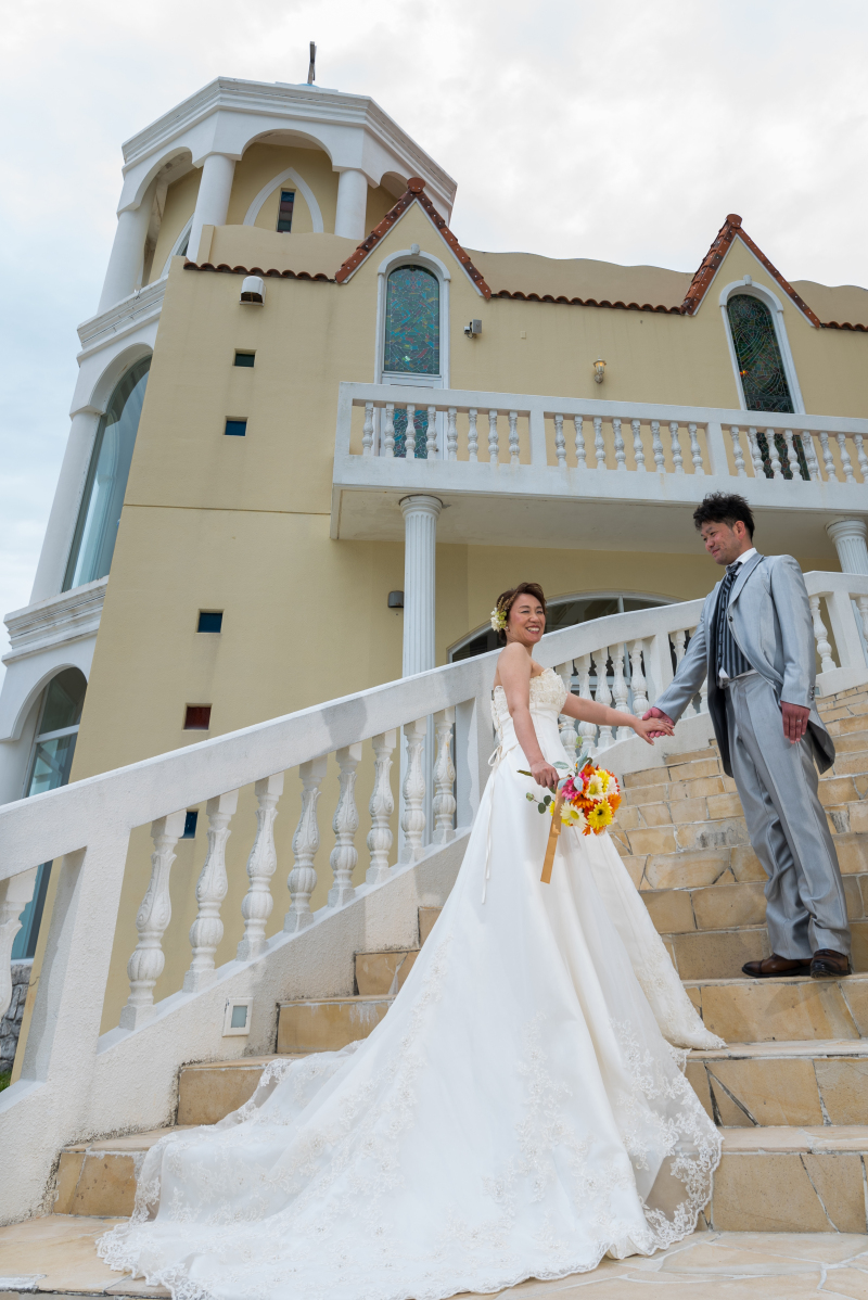 お客様の撮影レポート【リザンシーパーク＆チャペルプレミアムフォト】★ドローン撮影