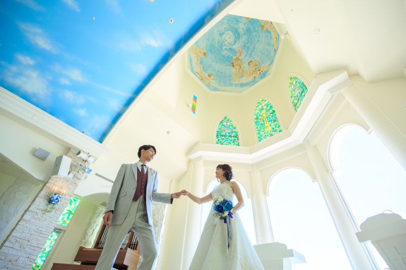 おすすめ！「結婚式のように 感動のチャペルセレモニーフォト」⑥