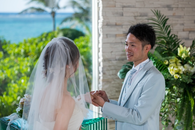 お客様の撮影レポート【ムーンビーチ＆チャペルプレミアムフォトプラン】★結婚記念