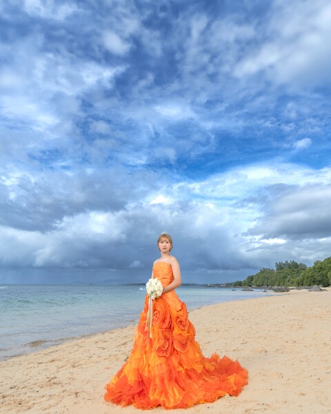 3月撮影まで毎月5組限定★55000円【ドローン写真付★おんなそんビーチフォト】