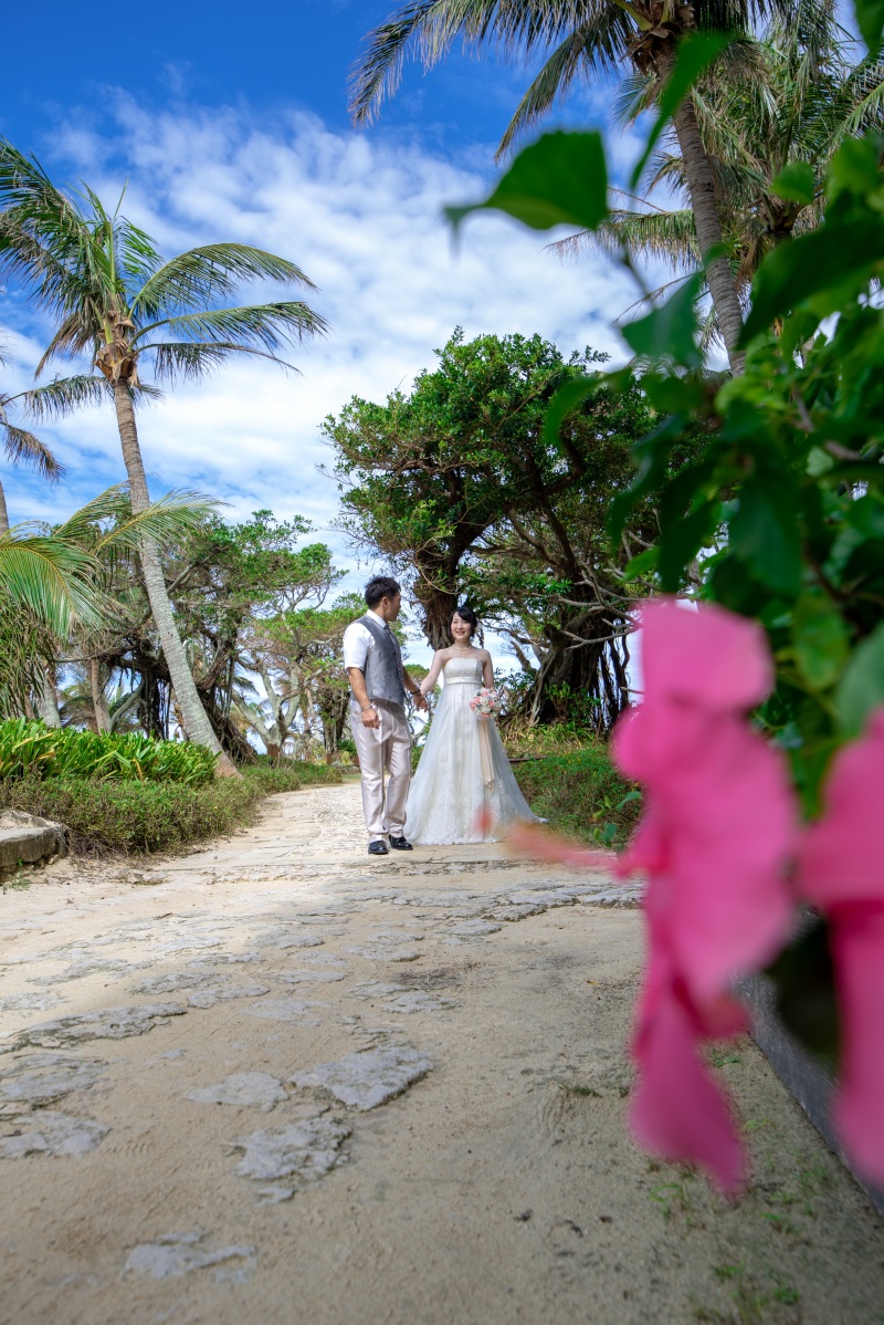 お客様の撮影レポート【ムーンビーチプレミアムフォトプラン】★結婚記念
