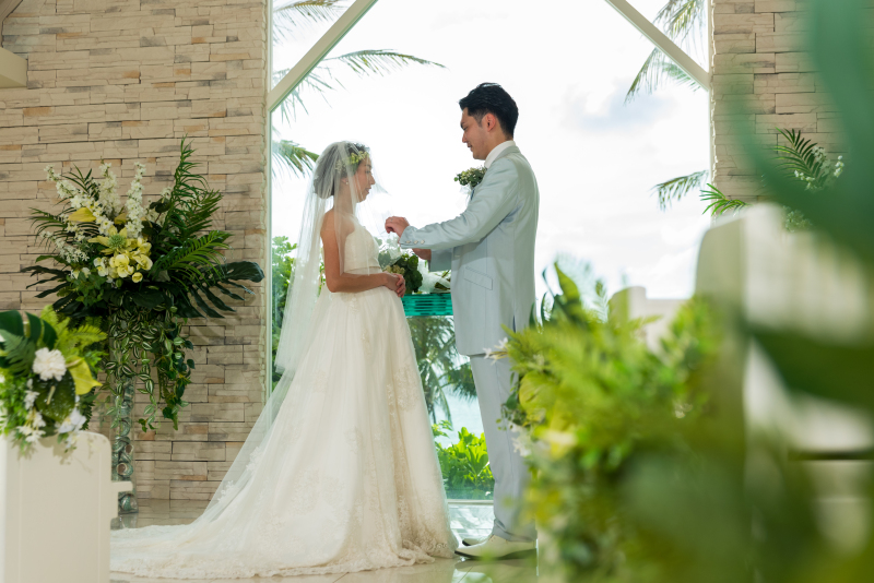 結婚式の代わりの記念に「チャペルセレモニーフォト」⑥