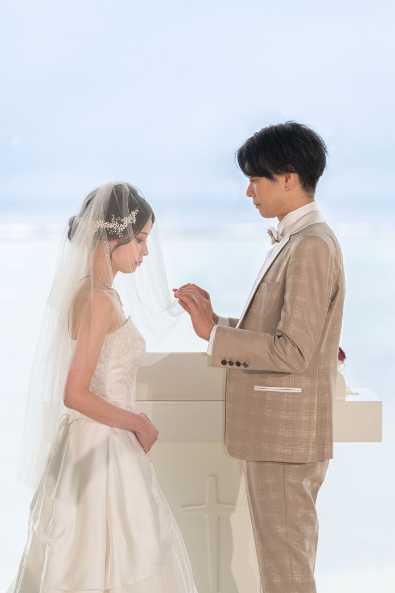 「まるで結婚式のようなチャペルセレモニーフォト」★リザンシーパーク編★
