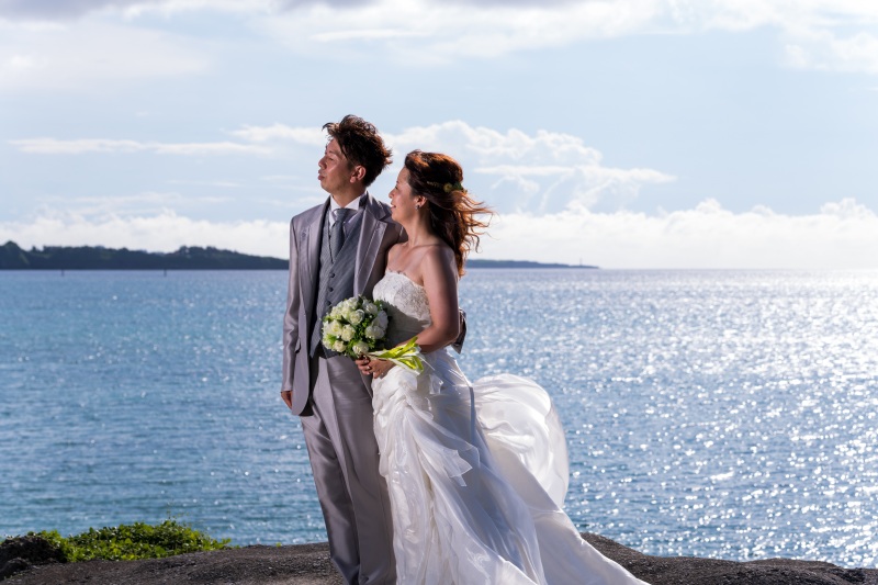お客様の撮影レポート【ムーンビーチプレミアム アルバムパッケージ】★結婚記念