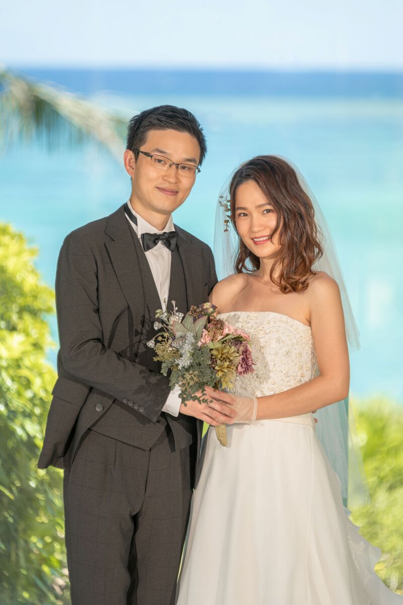 「まるで結婚式のようなチャペルセレモニーフォト」★ムーンビーチ編★