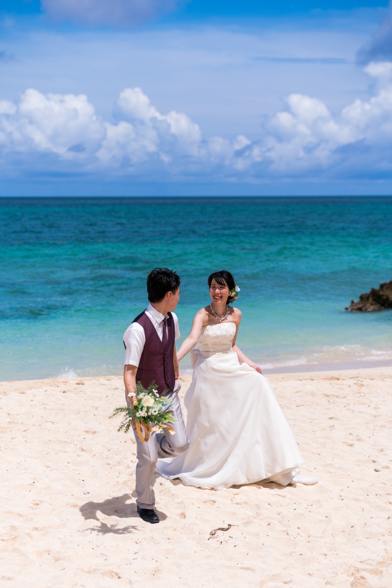 お客様の撮影レポート【ムーンビーチ＆チャペルプレミアムフォト】★結婚記念