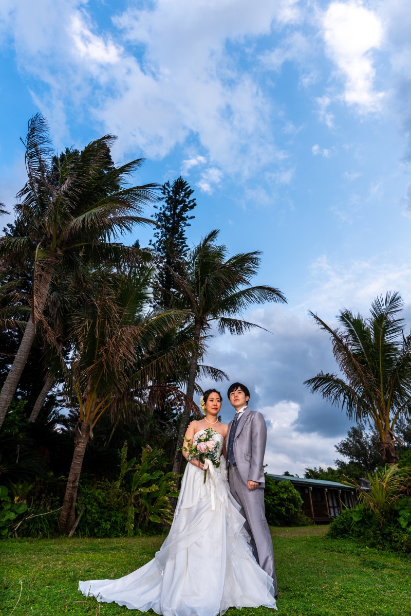 お客様の撮影レポート【ムーンビーチ＆チャペルプレミアムフォトプラン】★結婚記念