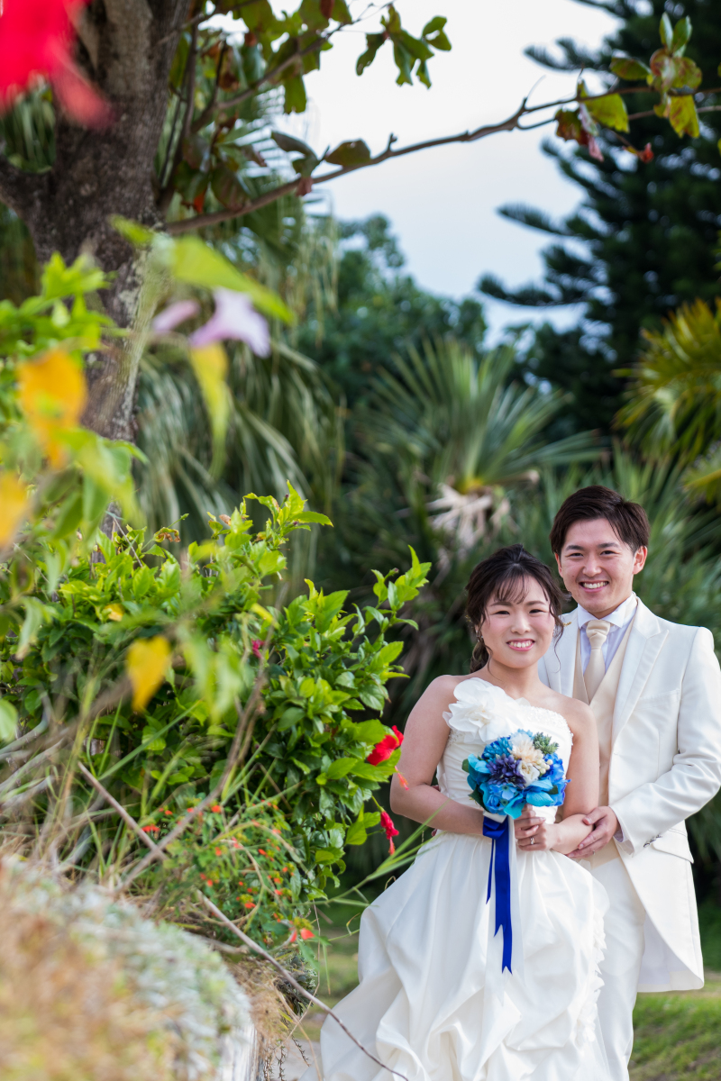 お客様の撮影レポート【おんなそんビーチフォトアルバムパッケージ】★結婚記念