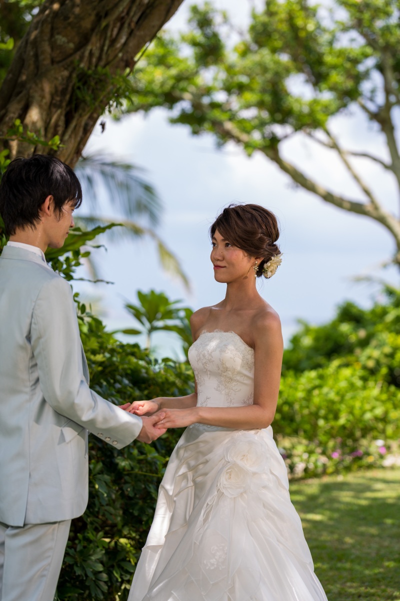 お客様の撮影レポート【ムーンビーチプレミアム アルバムパッケージ】★結婚記念
