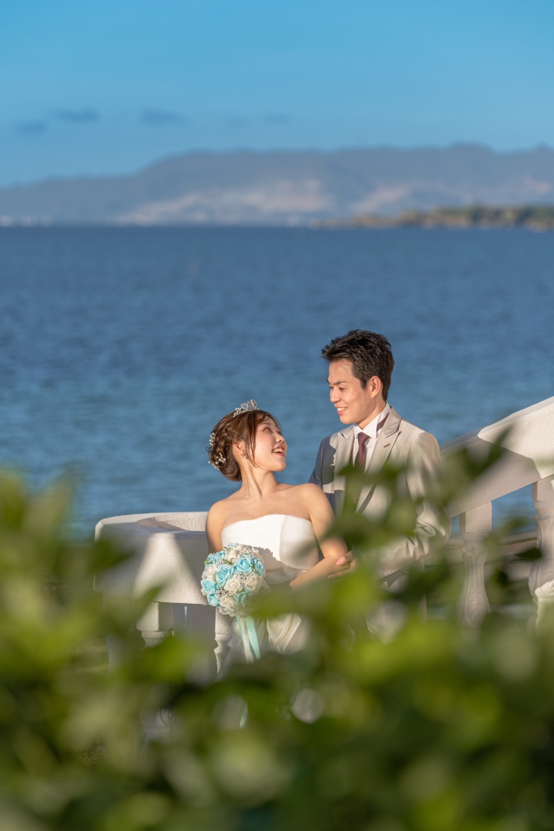 「まるで結婚式のようなチャペルセレモニーフォト」★リザンシーパーク編